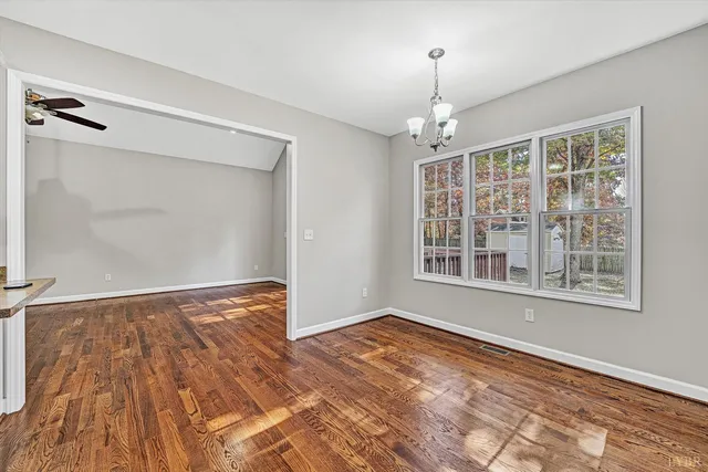 a view of a room with a utility room