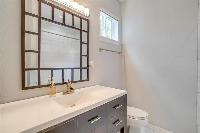 a view of a kitchen with furniture and a kitchen