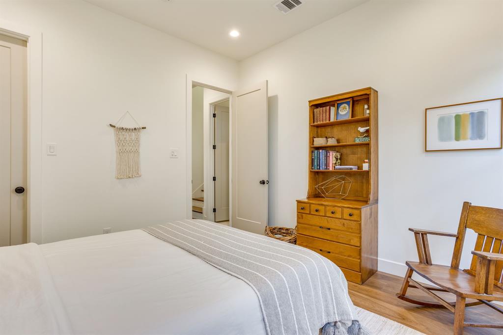 14000 Rozana Street Fort Worth, TX 76008 - Photo 22 of 38 a bedroom with a bed and furniture