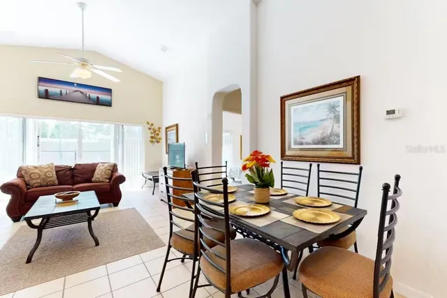a view of a livingroom with furniture and window