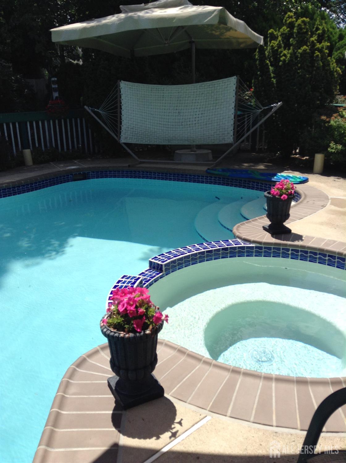16 Marsad Drive Old Bridge, NJ 08857 - Photo 3 of 18 a view of a swimming pool with a potted plant
