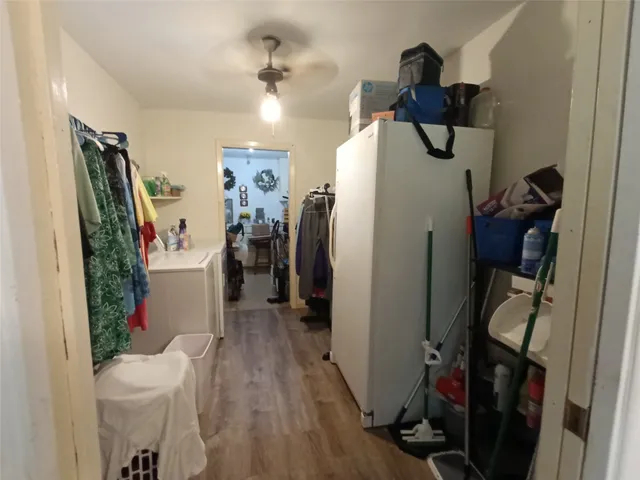 a view of a storage & utility room