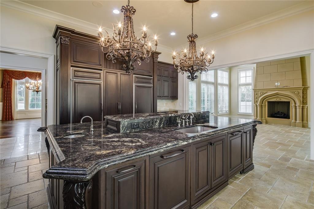 35 Mt Paran Road Northwest Sandy Springs, GA 30327 - Photo 19 of 61 a bathroom with double vanity and a mirror