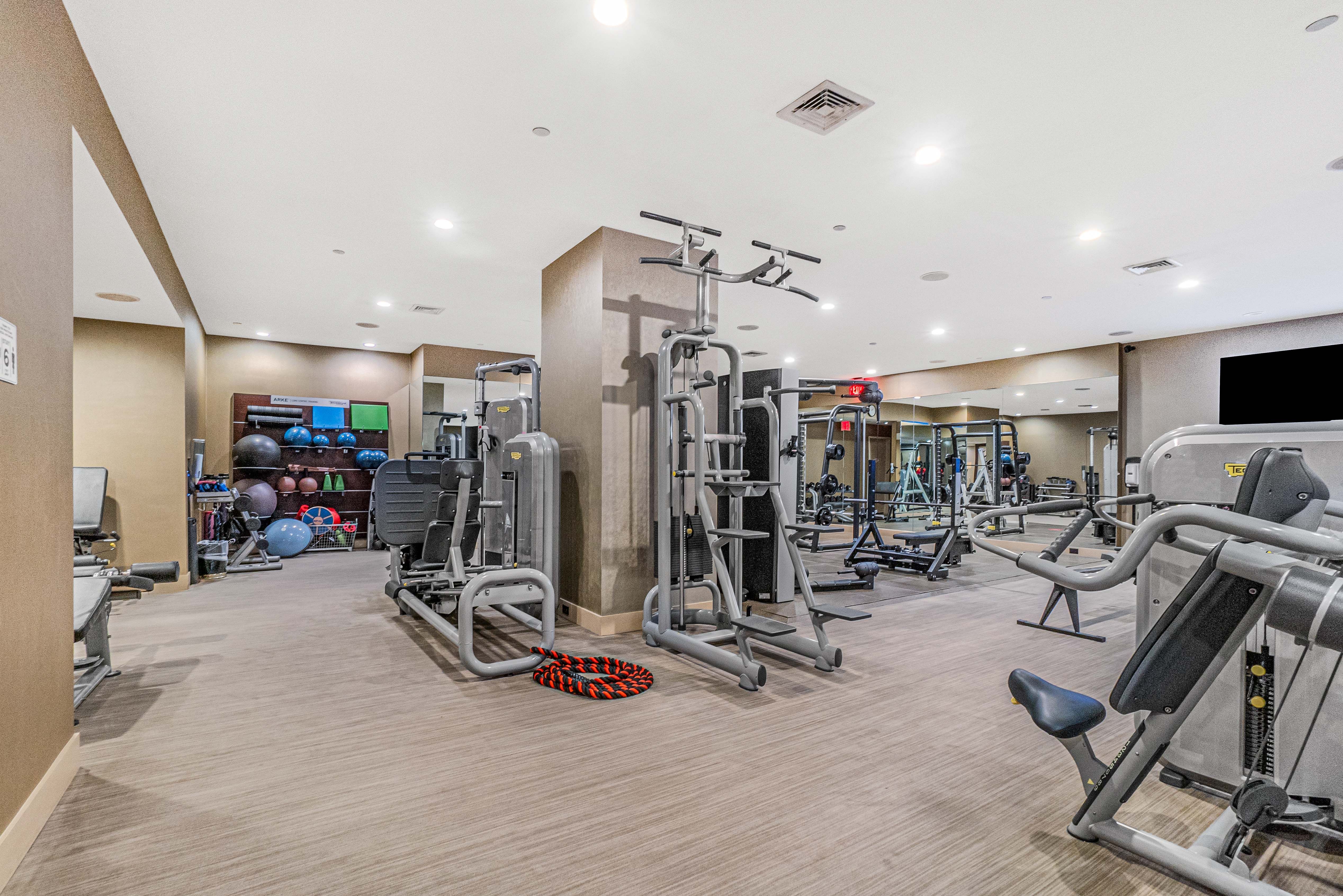 845 United Nations Plaza, Unit 5D Manhattan, NY 10017 - Photo 20 of 28 a view of a room with gym equipment