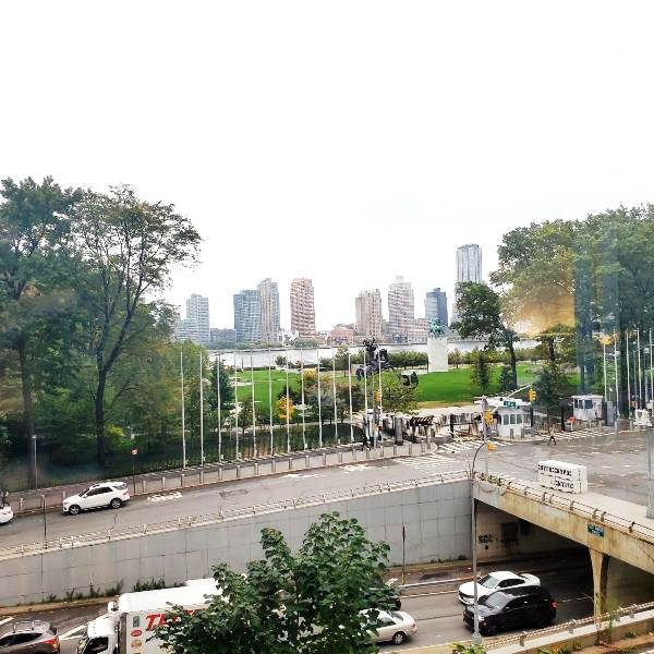 845 United Nations Plaza, Unit 5D Manhattan, NY 10017 - Photo 2 of 28 a view of a city from a terrace
