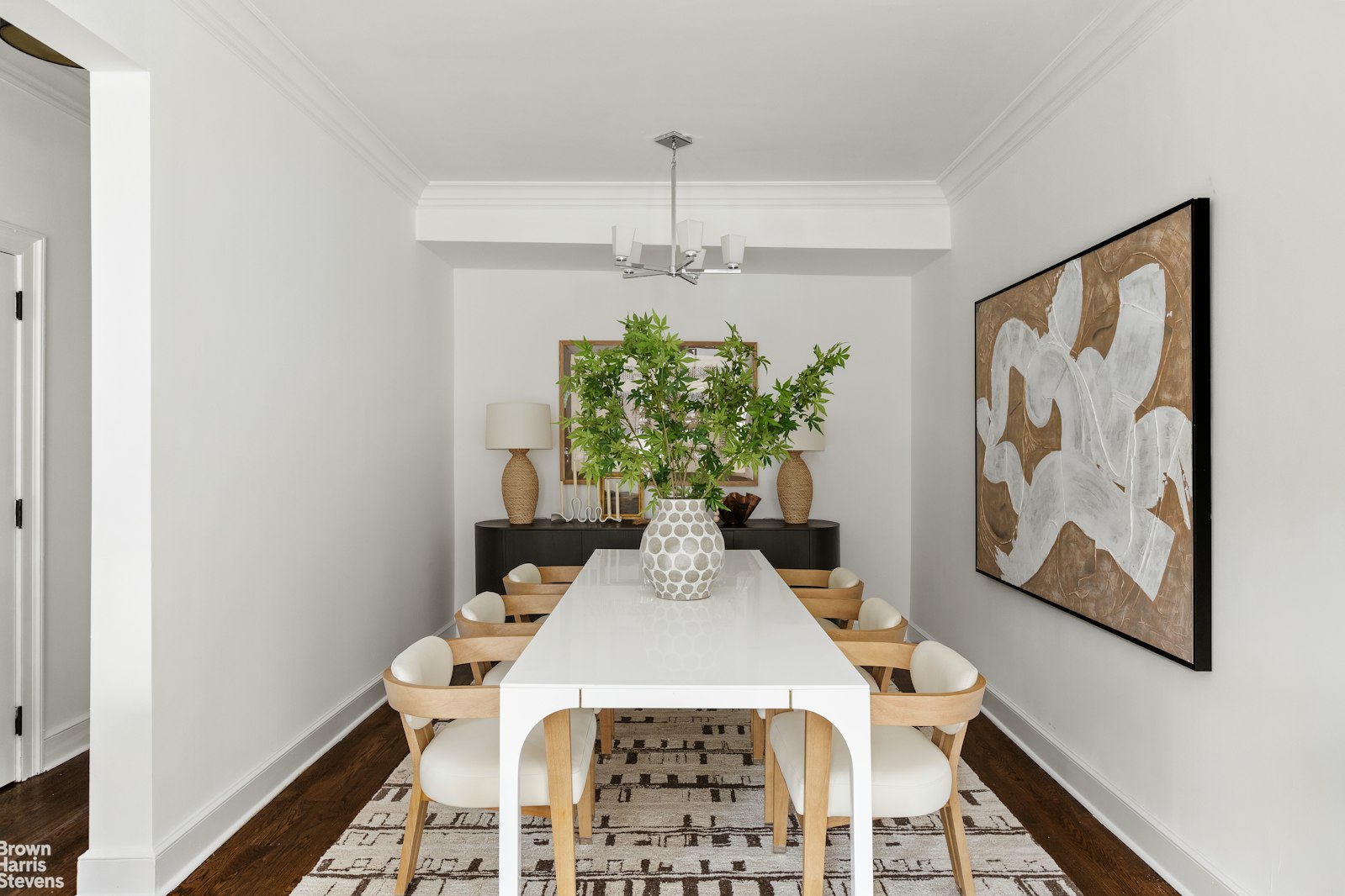 891 Knickerbocker Avenue Brooklyn, NY 11207 - Photo 4 of 12 a view of a dining room with furniture window and wooden floor