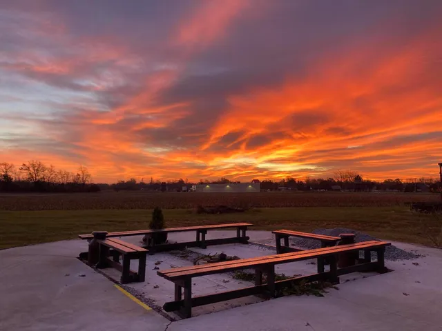 a view of wooden deck in front of house