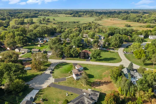 a view of a lake with a mountain
