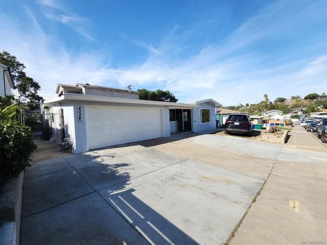 a car parked on the side of the road