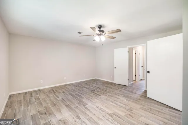 wooden floor in an empty room