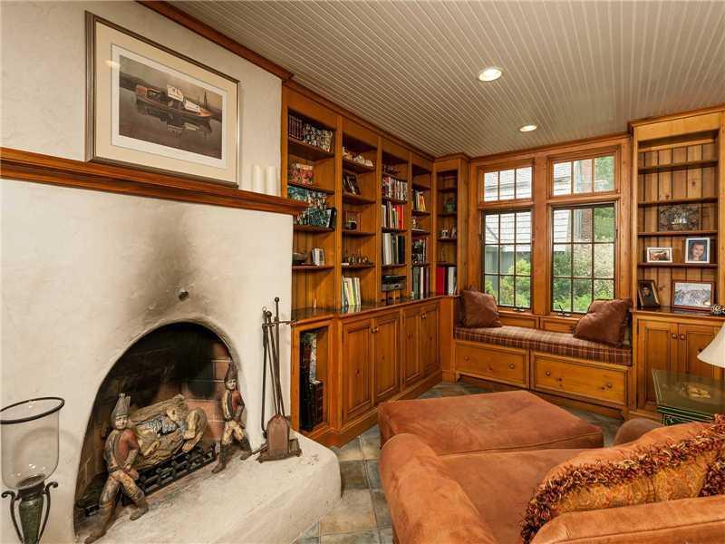 44 Tower Road Kittery Point, ME 03905 - Photo 15 of 32 Den. Enhanced by a charming gas...