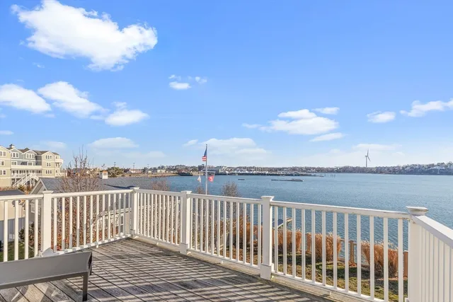 a view of city from a roof deck