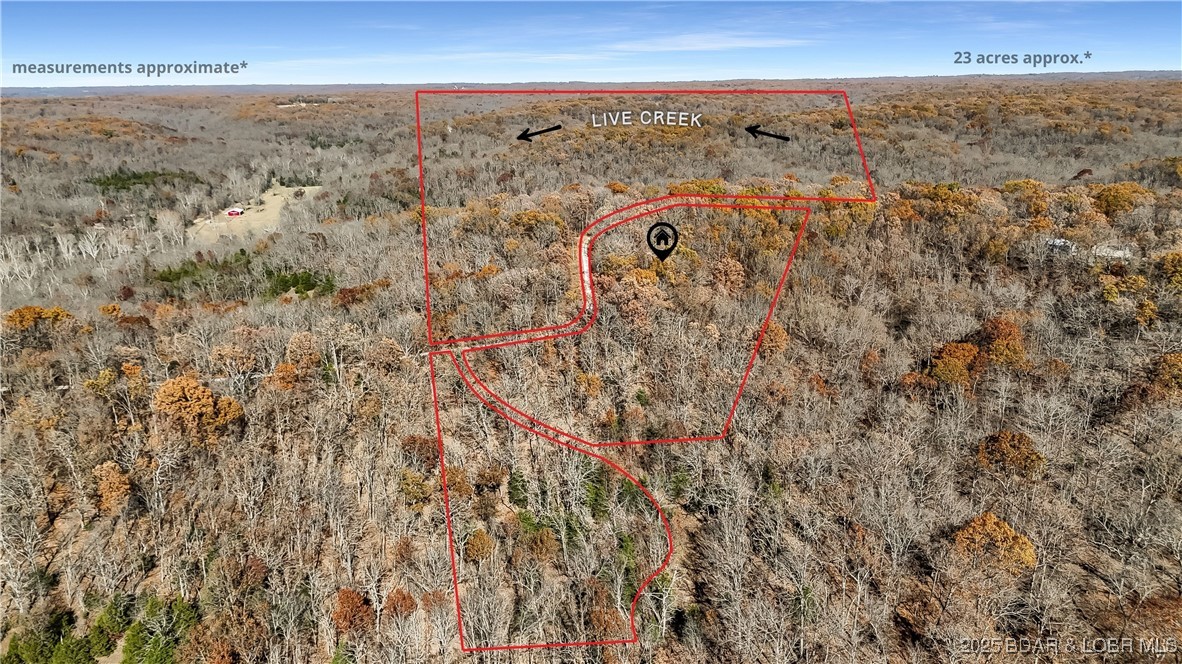 23+/- acres of virgin timber & Creek!
