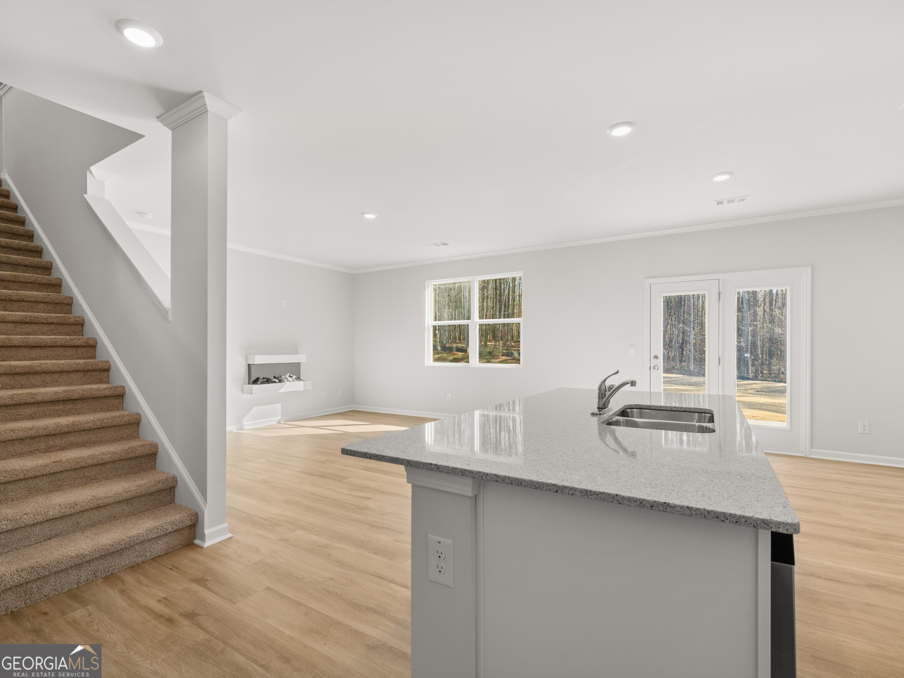 156 Hampton Drive Dallas, GA 30132 - Photo 12 of 81 a kitchen with sink and windows