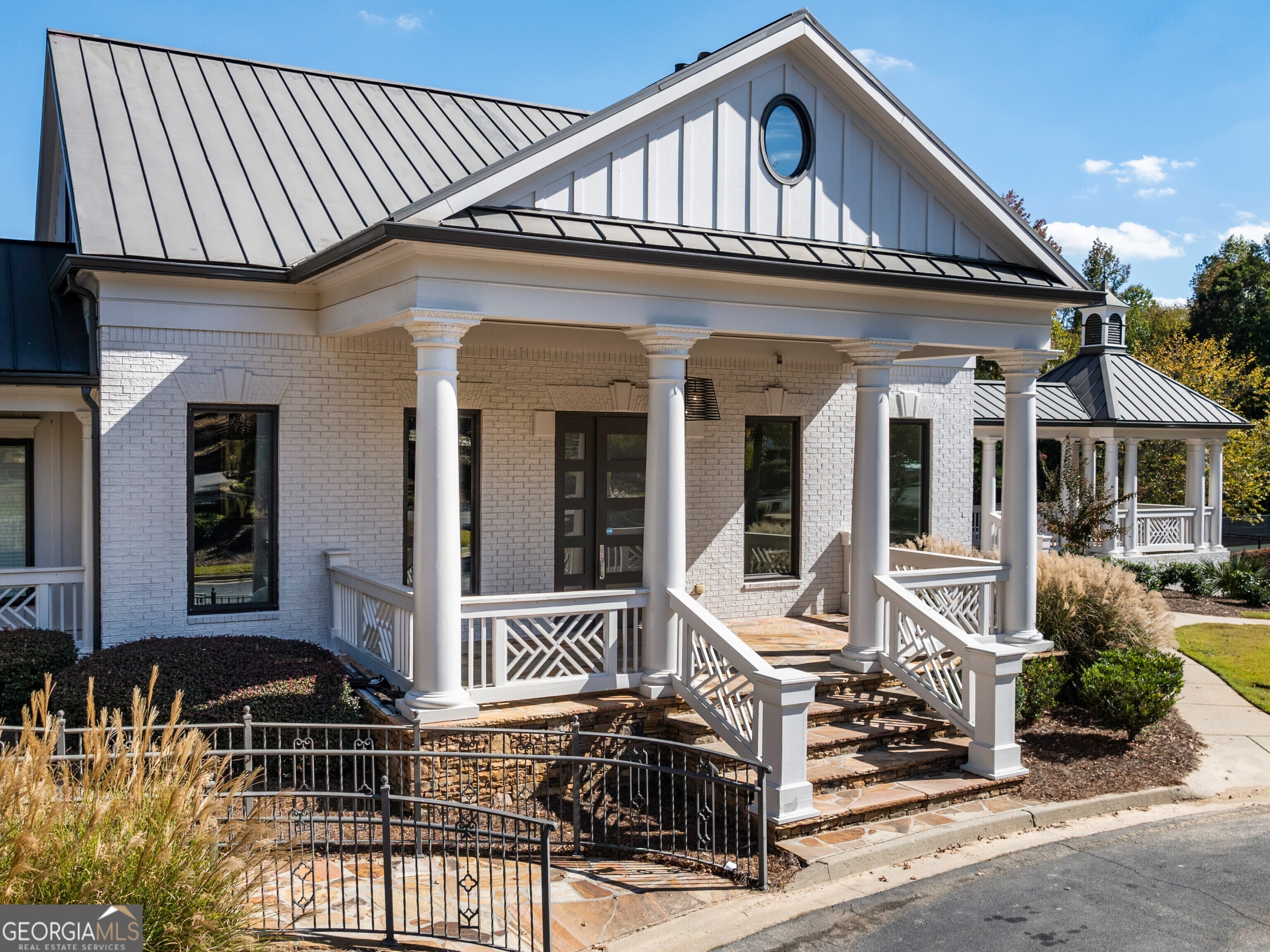 156 Hampton Drive Dallas, GA 30132 - Photo 50 of 81 front view of a house with a porch