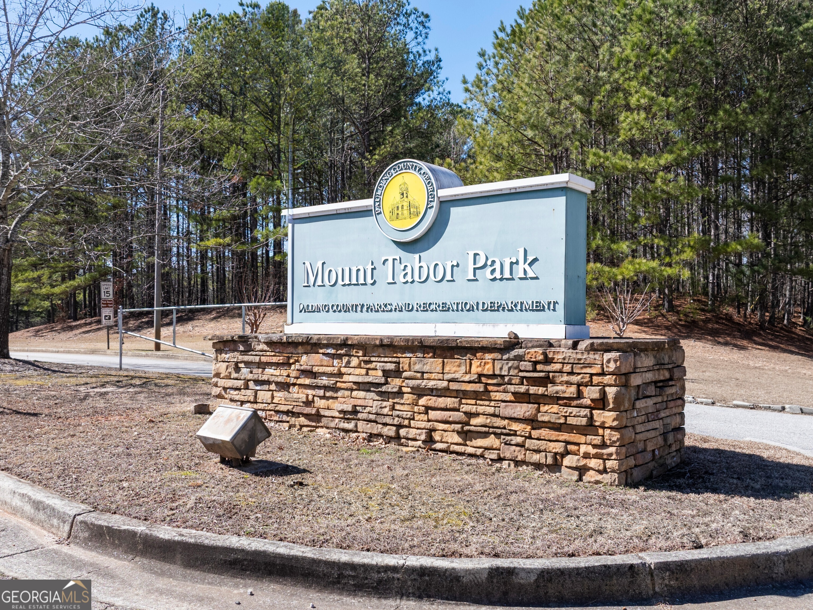 156 Hampton Drive Dallas, GA 30132 - Photo 75 of 81 a view of outdoor space with signage
