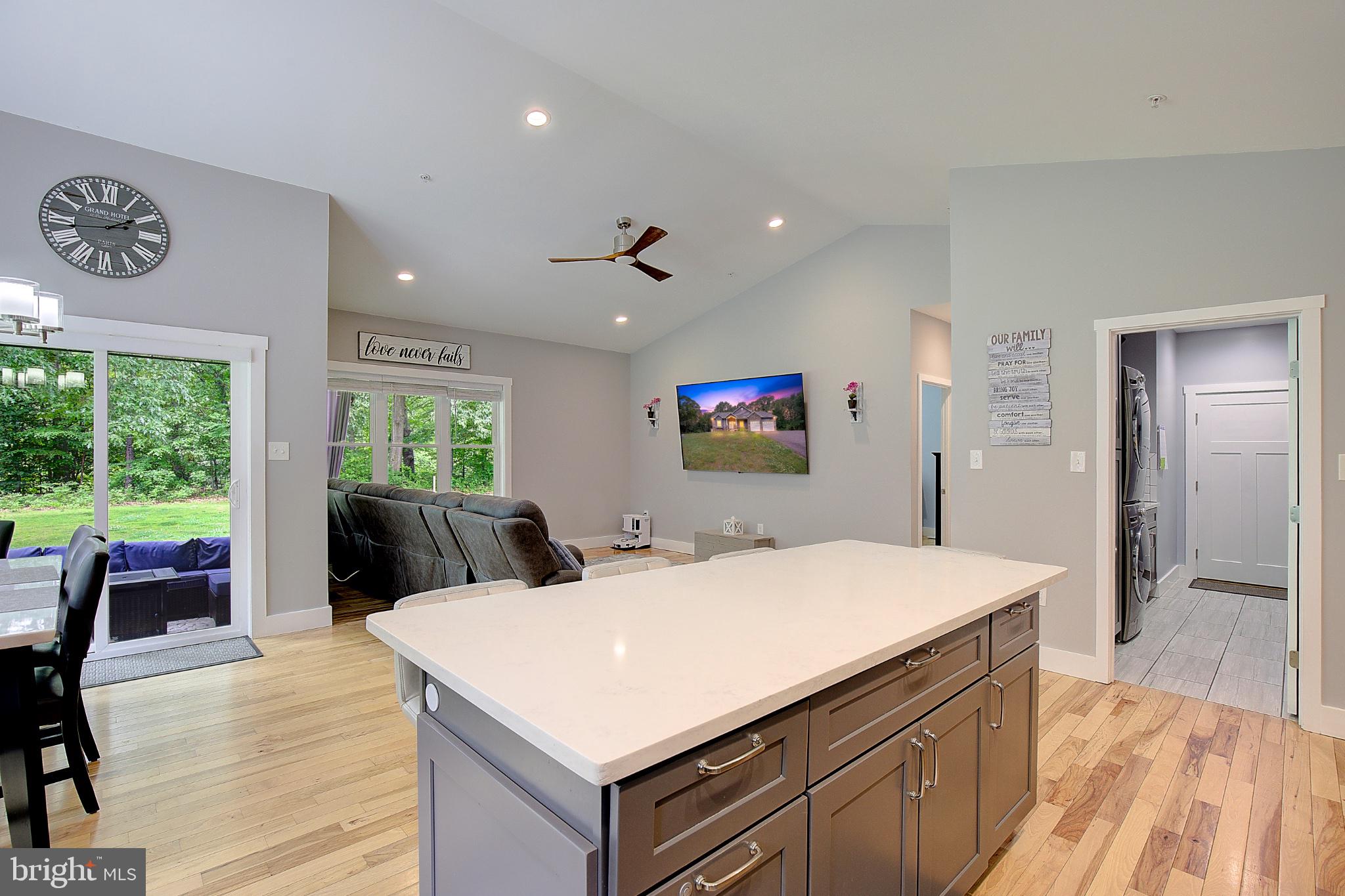 3081 Soper Road Huntingtown, MD 20639 - Photo 16 of 49 Modern kitchen with serene views.