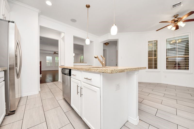 4222 Drake Street Houston, TX 77005 - Photo 10 of 28 a bathroom with a sink a vanity and a mirror