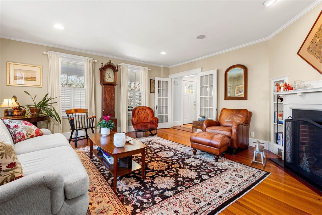 23 Wyman Road Marblehead, MA 01945 - Photo 9 of 42 a living room with furniture a rug and a window