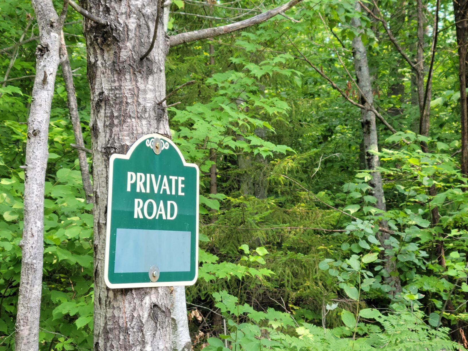 0 Owen Mann Road Farmington, ME 04938 - Photo 9 of 11 Sign at end of town maintained section o