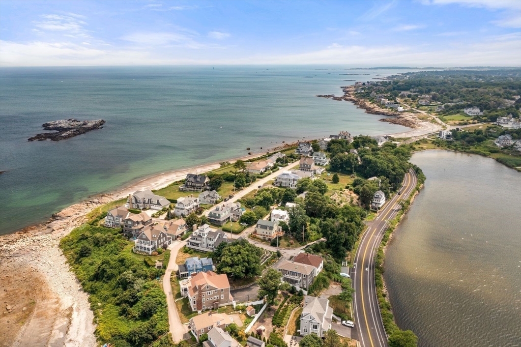 a view of a lake with a mountain