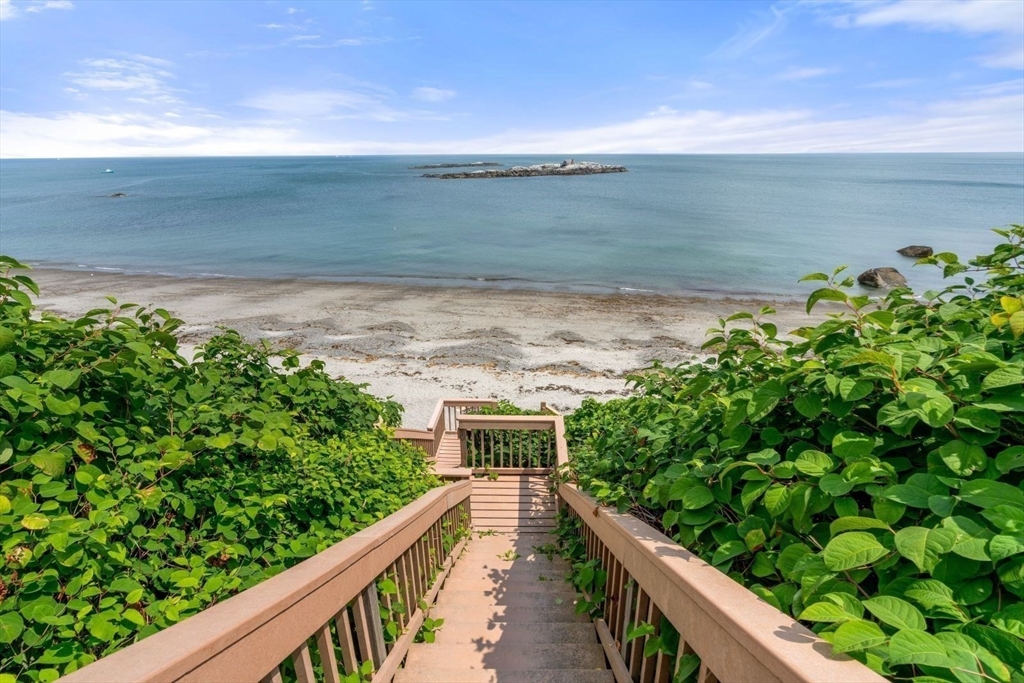 49 Summit Avenue Hull, MA 02045 - Photo 15 of 29 a view of a garden from a balcony