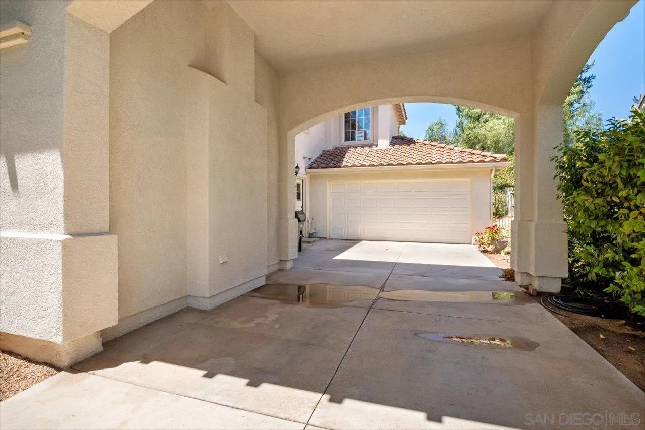 2195 Stone Castle Fallbrook, CA 92028 - Photo 31 of 37 a view of entryway with a garden