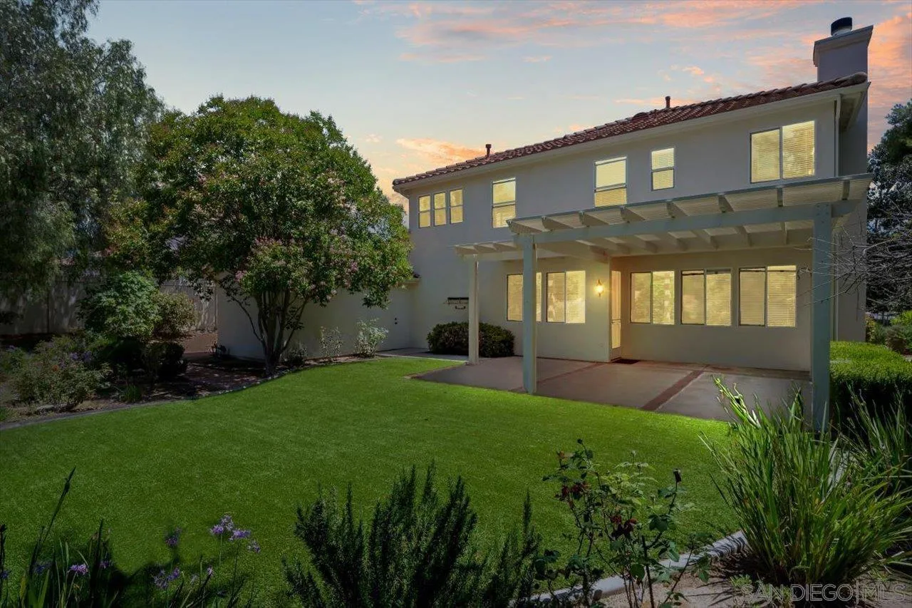 2195 Stone Castle Fallbrook, CA 92028 - Photo 37 of 37 a front view of a house with a yard and porch