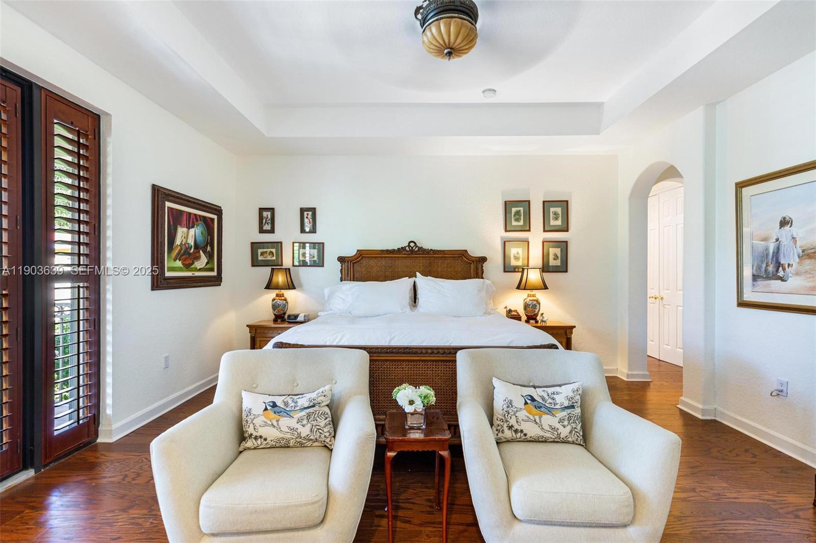 7587 Southwest 189th Street Cutler Bay, FL 33157 - Photo 40 of 66 a living room with furniture and wooden floor