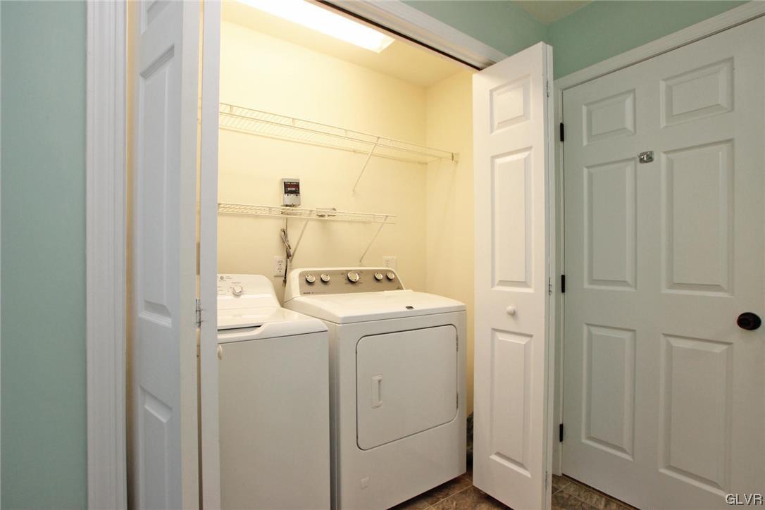 160 Spruce Drive Dingmans Ferry, PA 18328 - Photo 24 of 40 a utility room with dryer and washer