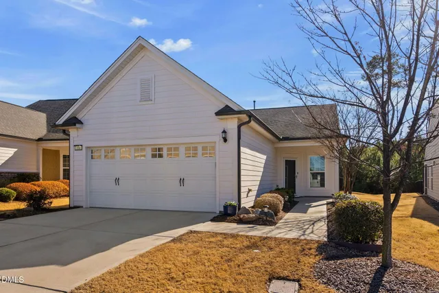 a house view with a outdoor space