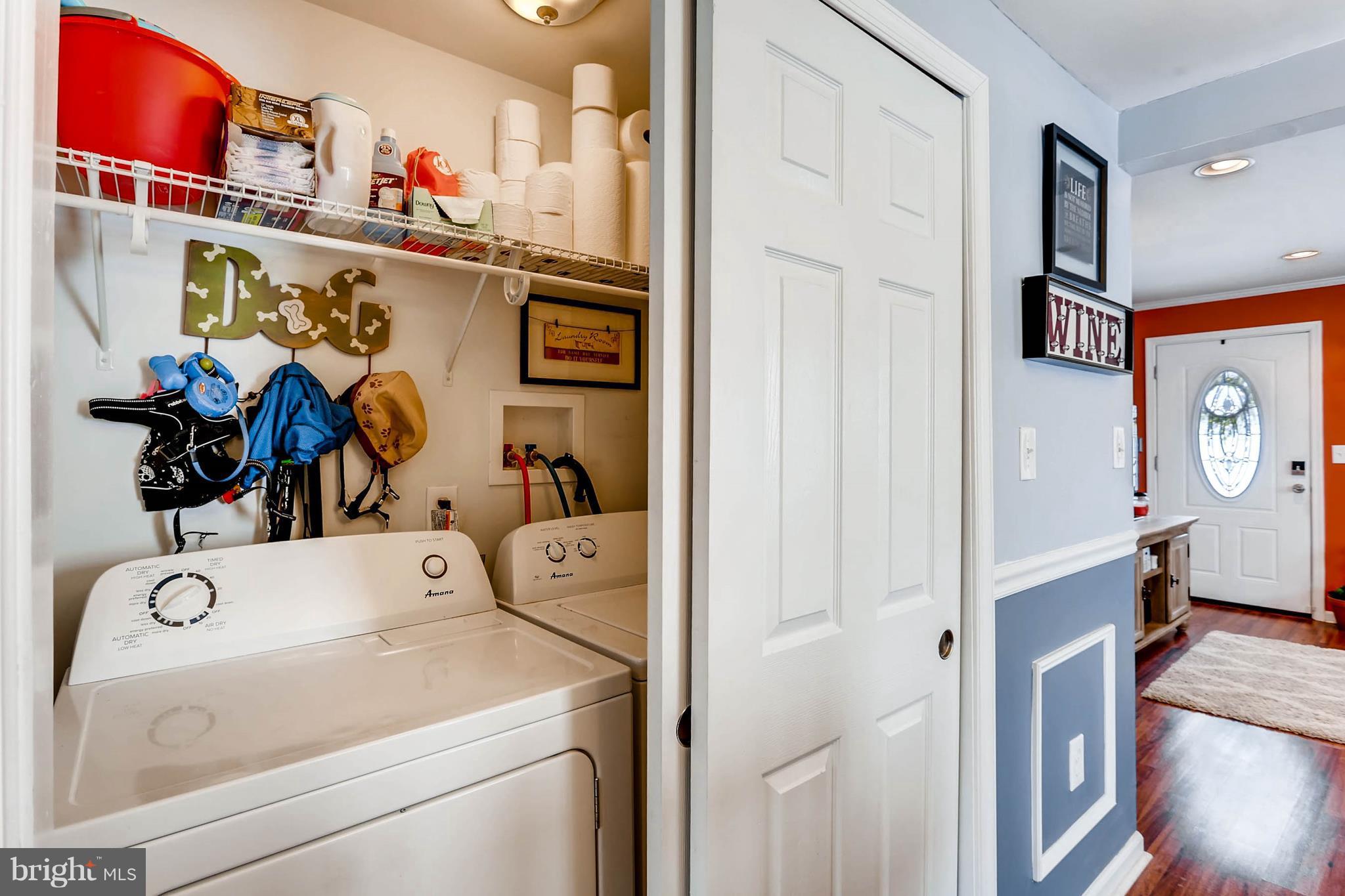 8645 Oakleigh Road Baltimore, MD 21234 - Photo 21 of 28 Main Level Laundry Area