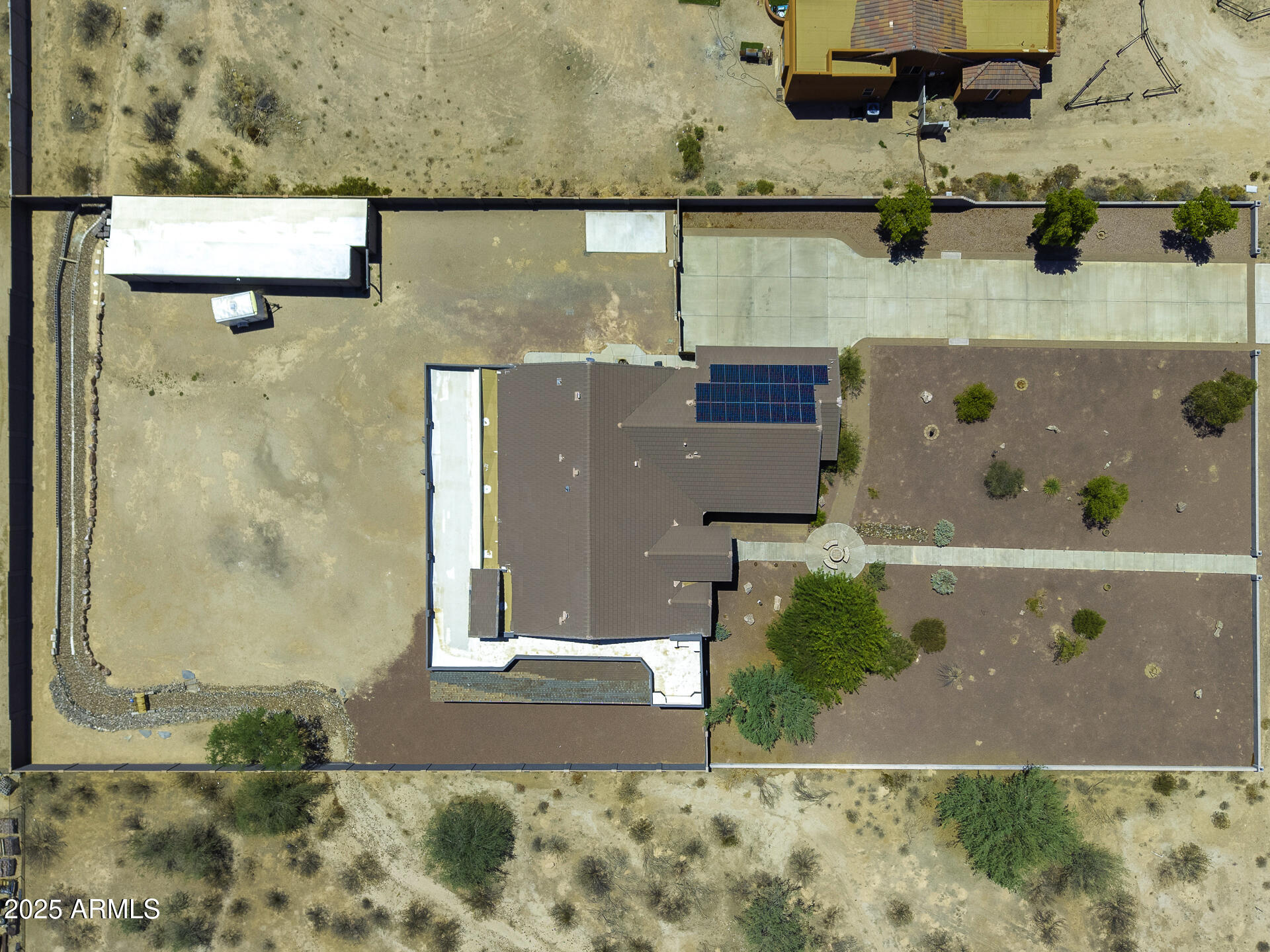 10203 North Burris Road Casa Grande, AZ 85122 - Photo 83 of 85 UAS Propefrty Top Down