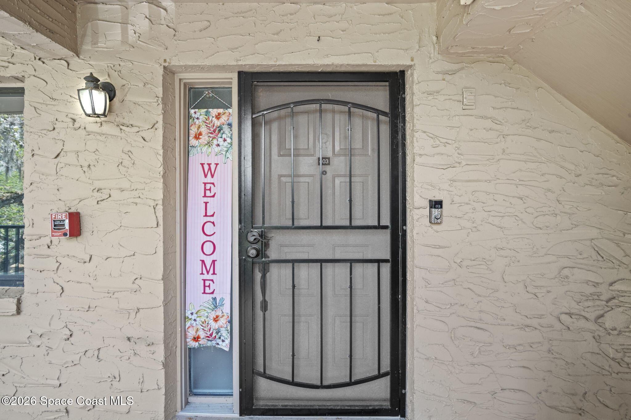 1540 Riverside Drive, Unit 12 Titusville, FL 32780 - Photo 4 of 34 Front Door of Condo