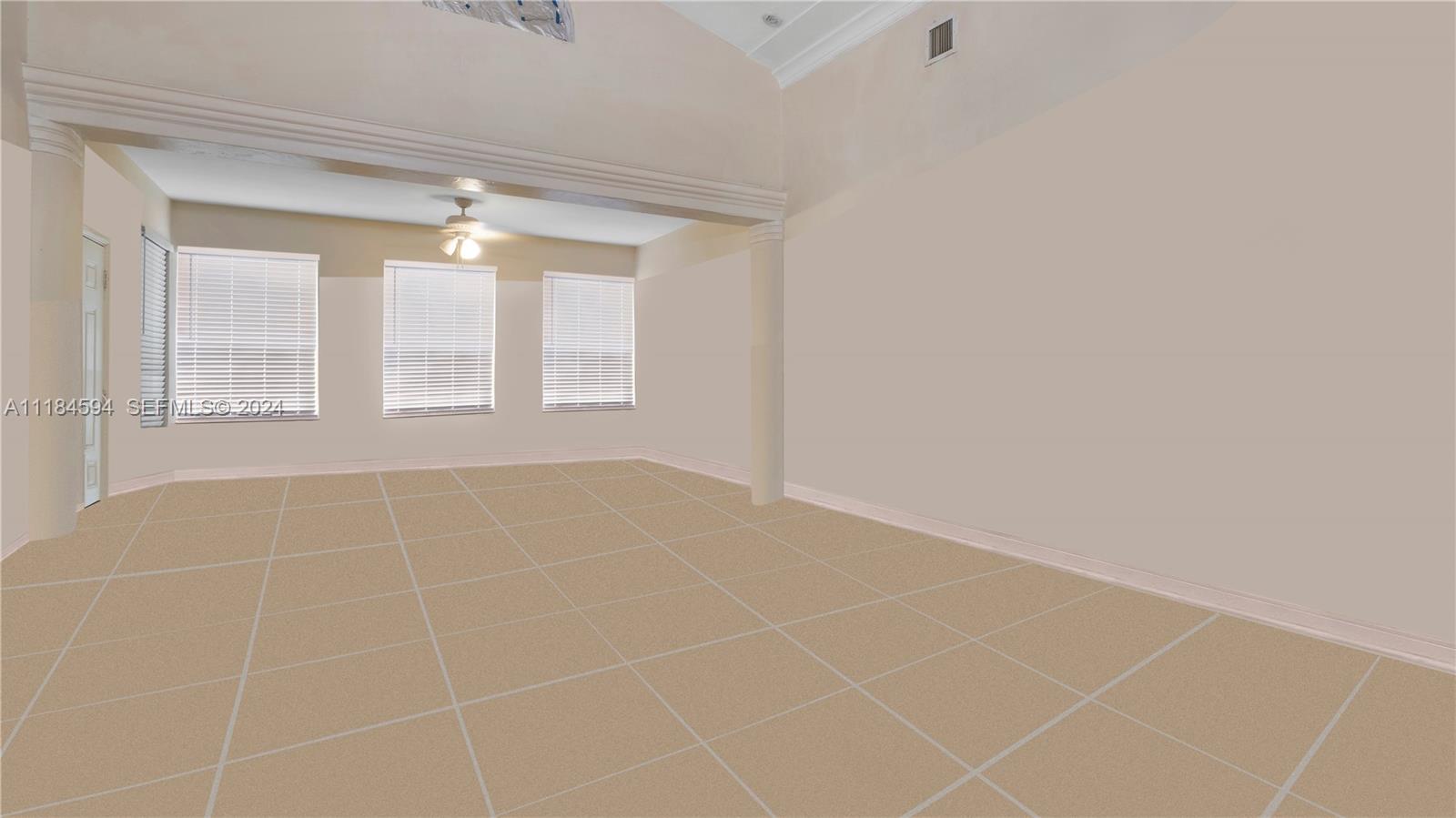 535 West 51st Street Miami Beach, FL 33140 - Photo 10 of 40 a view of an empty room with a window