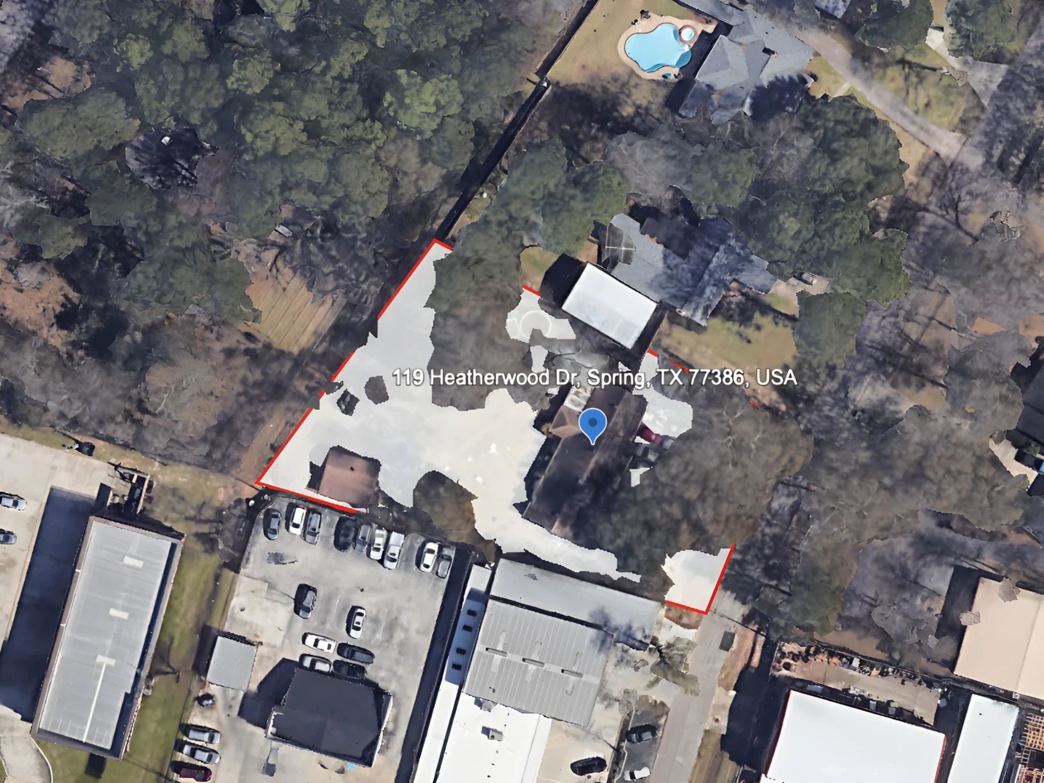 119 Heatherwood Drive Spring, TX 77386 - Photo 3 of 16 an aerial view of a house with outdoor space