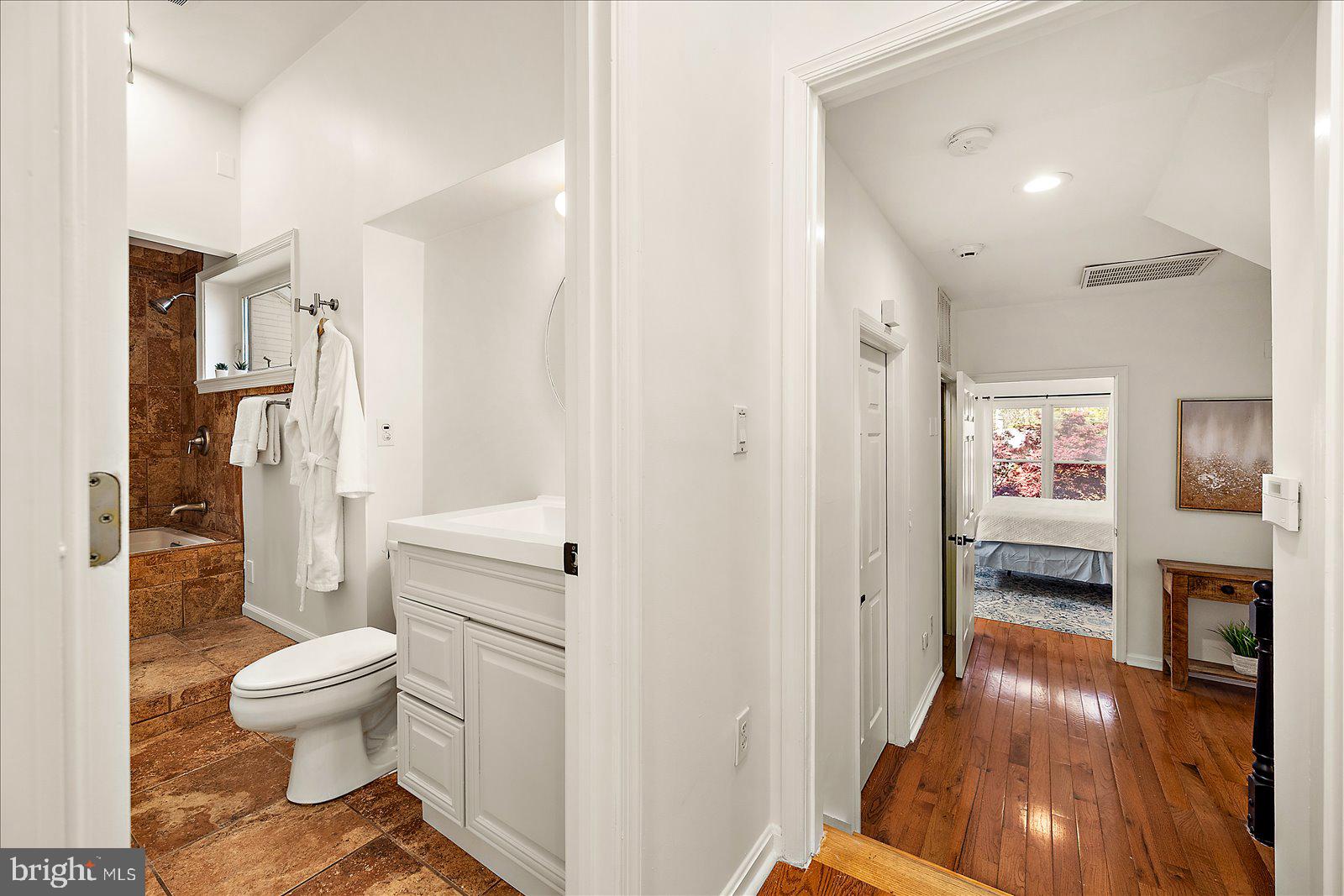 813 Shore Drive Edgewater, MD 21037 - Photo 27 of 64 a bathroom with a toilet and a shower