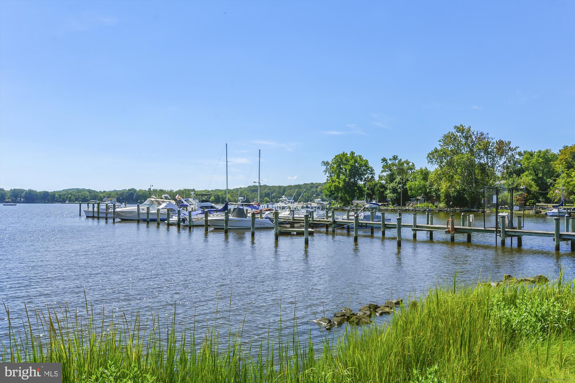 813 Shore Drive Edgewater, MD 21037 - Photo 52 of 64 a view of lake with boats