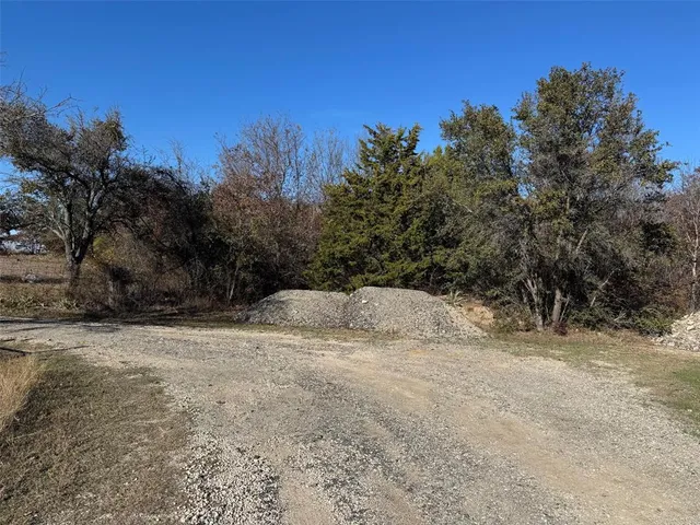 a view of empty space with mountain view