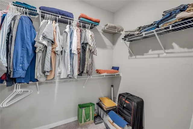 a garden view with a seating space