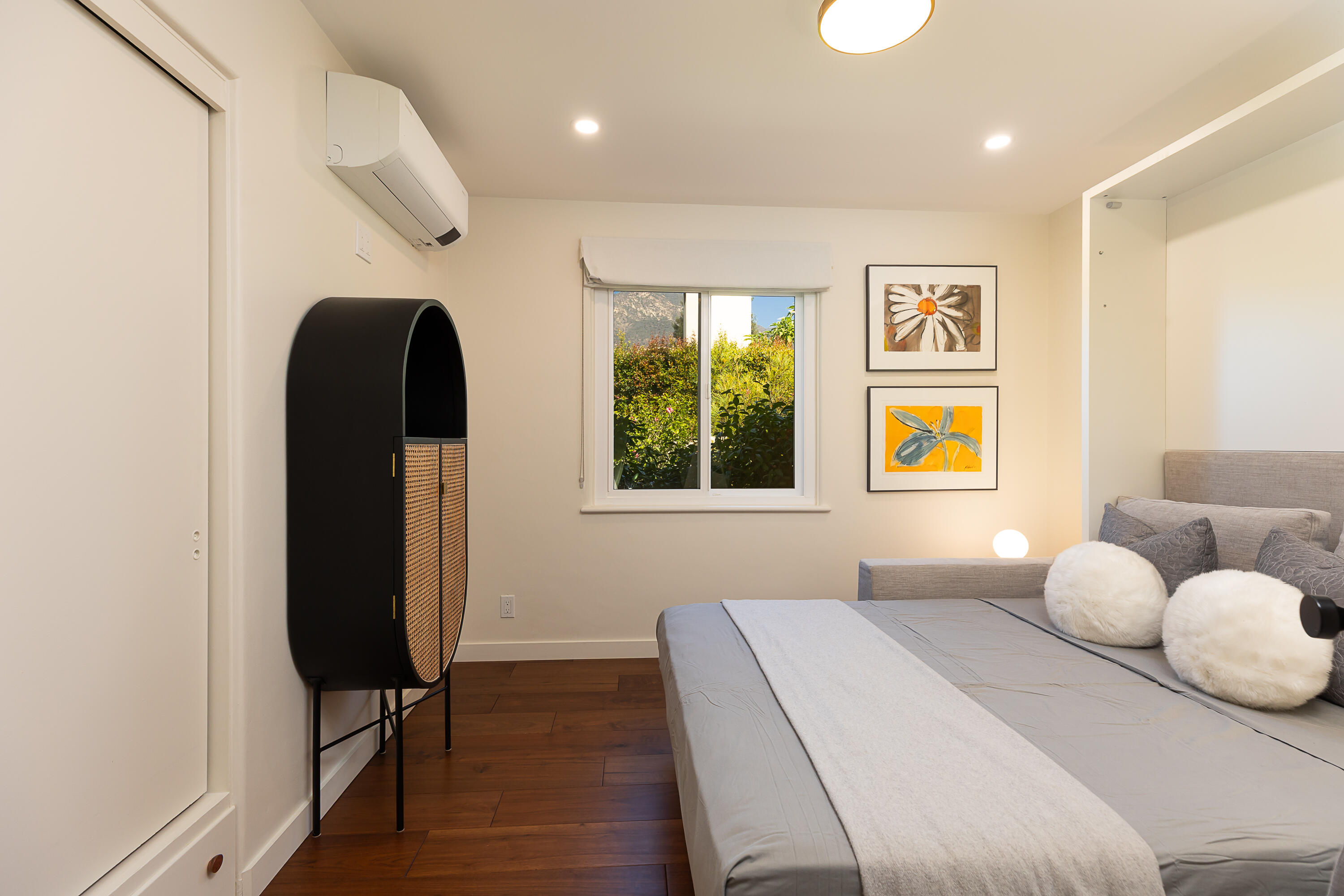 2166 East Valley Road Montecito, CA 93108 - Photo 13 of 30 a bedroom with a bed and a window