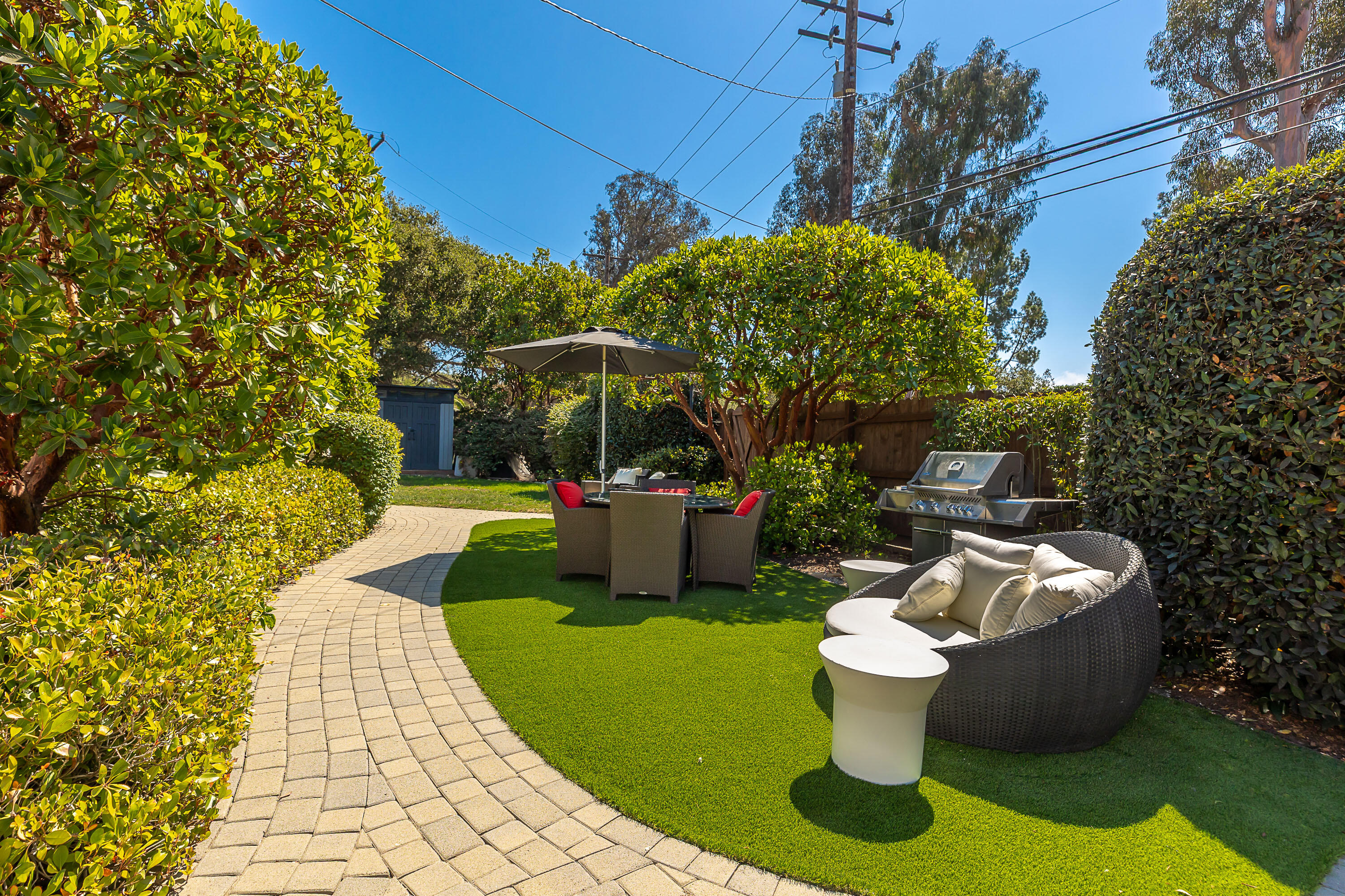 2166 East Valley Road Montecito, CA 93108 - Photo 18 of 30 Front BBQ area