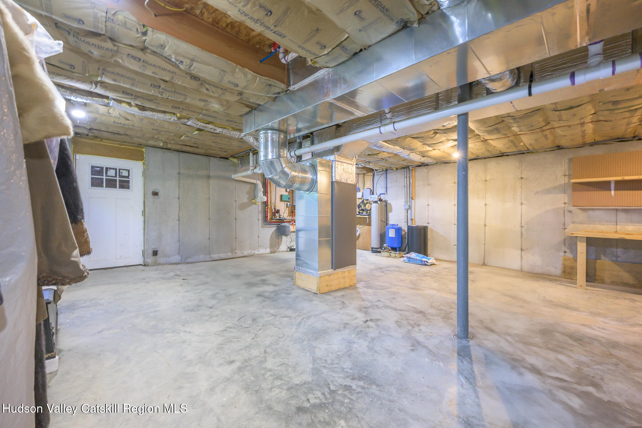 218 Decker Road Craryville, NY 12521 - Photo 16 of 21 a view of a room with wooden roof