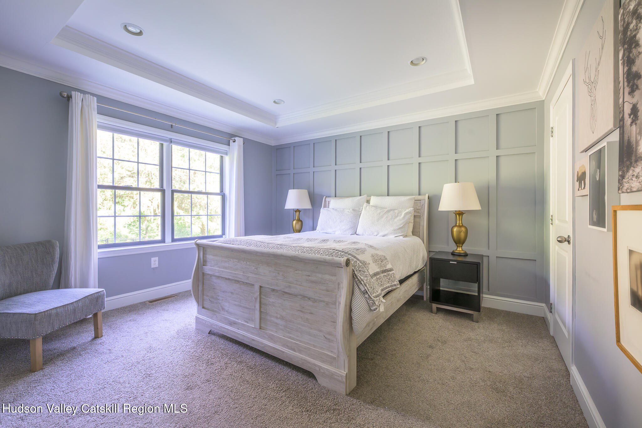 218 Decker Road Craryville, NY 12521 - Photo 8 of 21 a bedroom with a bed dresser and a window