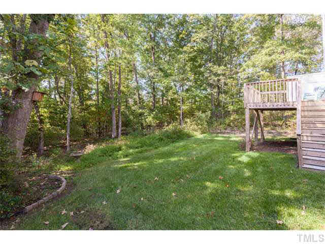 1413 Pattersons Mill Road Durham, NC 27703 - Photo 24 of 25 Wonderful private back yard! Nothing can be built behind the home!