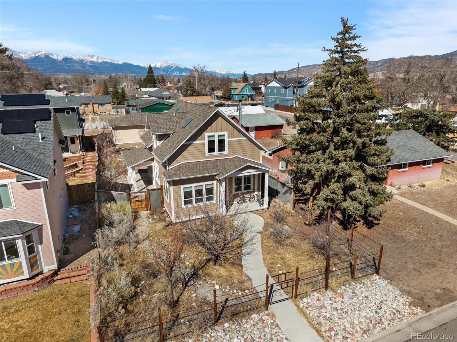 1208 E Street Salida, CO 81201 - Photo 33 of 50 an aerial view of a house