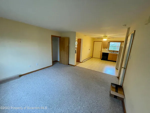 a view of empty room