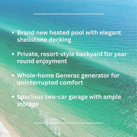 a view of swimming pool with seating area and furniture