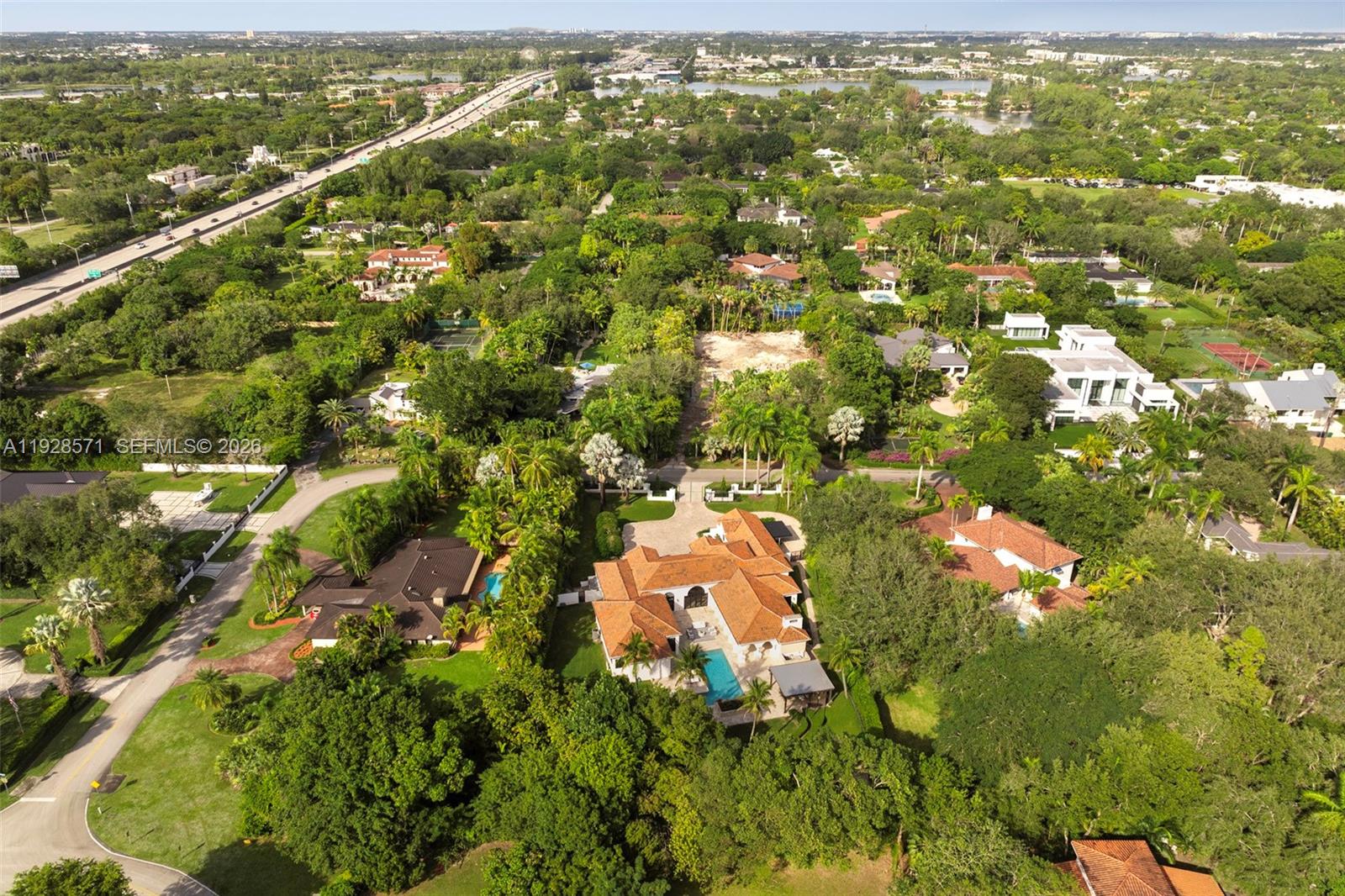 7430 Southwest 66th Street Miami, FL 33143 - Photo 42 of 43 an aerial view of residential houses with outdoor space