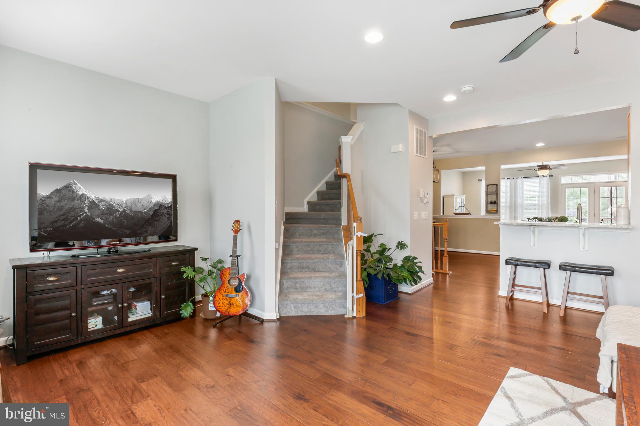 25286 Gothic Square Chantilly, VA 20152 - Photo 4 of 32 Beautiful Hand Scraped Wide Wood Planks Main Level